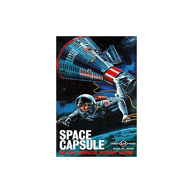 Space Capsule by Retrorocket -