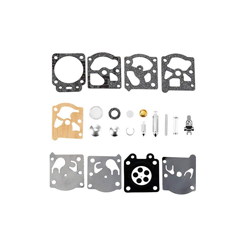 Yingshop 5pc Carburetor Diaphragm Gasket Rebuild Repair Kit Compatible for