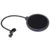 Shield Mic Filter, Gooseneck Noise Reducing Microphone Pop Filter, Protective