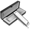 Chromatic Harmonica Professional Grade 10 Hole 40 Tone Key of