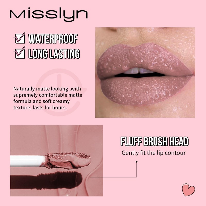 Misslyn Long Lasting Lip Gloss and Balm for Full Lips