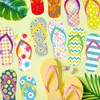 Fancy Land Flip-Flop Cutouts Summer Bulletin Board Cutouts Decorations for