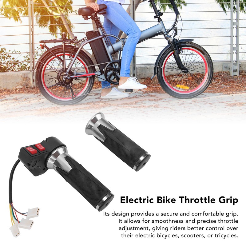 1 Pairs Bike Throttle Handle 3 Gear Speed Control Handle