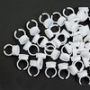 YANTAISIYU 100 piezas de anillos de pegamento para pestaas, vasos