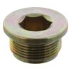 febi bilstein 03013 Oil Drain Plug without Sealing Ring, Pack