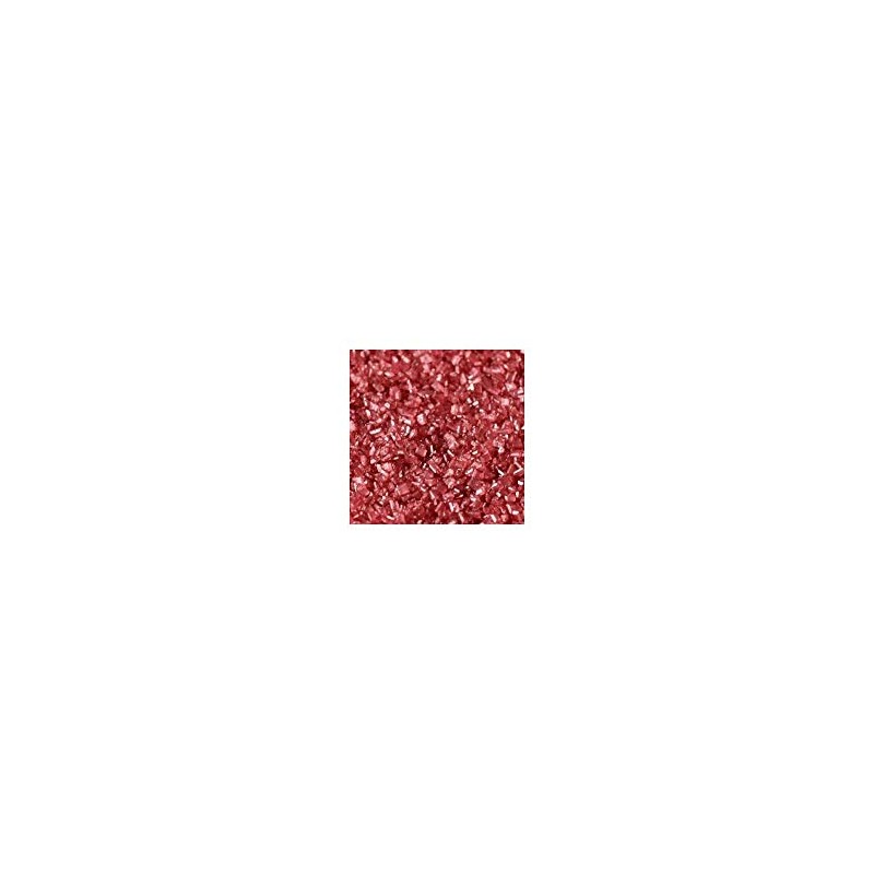 Rainbow Dust Sugar Crystals 50g Sparkle Sprinkles RED