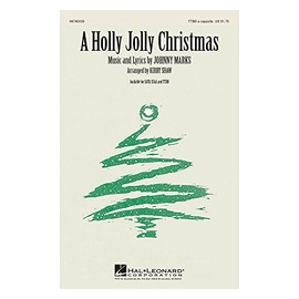 Hal Leonard A Holly Jolly Christmas TTBB A Cappella arranged by Kirby Shaw