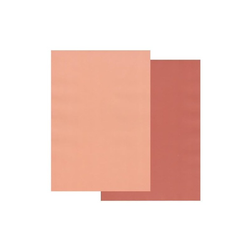Groovi Coloured Parchment Paper: Nutmeg & Peach A4 x 10