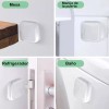 Generic 30pzs Topes Para Puertas Silicona Silenciar Protector Pared