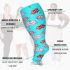 PAMAID Open Toe Compression Socks for Women 3 pairs Toeless