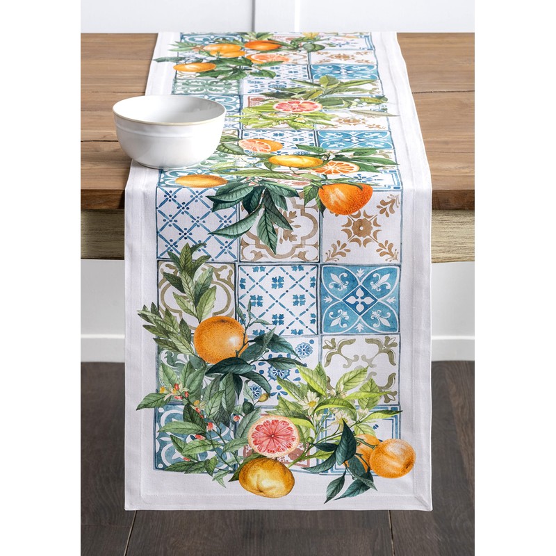 Maison d' Hermine Table Runner 100% Cotton 37cm x 180cm