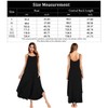 SWOMOG Women Long Nightgown Pajama Dress Soft Strap Nightdress Summer