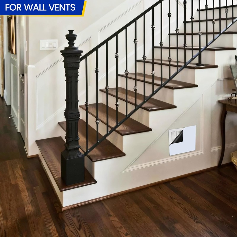 Seatern Square Magnetic Vent Covers, 8" x 8" (3 Pack),