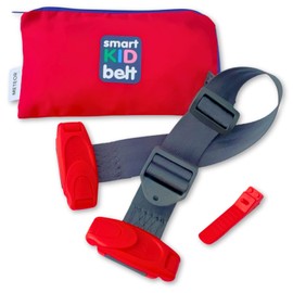 Smart Kids Belt Genuine Product with Buckle Release Attachment [OK for Independent Use with Road Traffic Act] Junior Seat E-Mark Road Traffic Law Compliant with Police Headquarters Response Letter