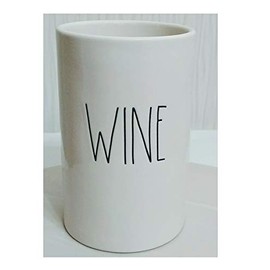 Rae Dunn Artisan Collection by Magenta Ceramic Wine Holder (Wine)