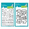 Lawn Fawn Really High Five 4”x6” Clear Stamp Set and