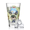 GRAVURZEILE Leonardo Water Glass with UV Print - Police 360°
