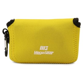 MegaGear MG1835 Ultra Light Neoprene Camera Case compatible with Nikon Coolpix W150, W100, S33 - Yellow