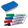SAKURA Sakura Crayons WBK4ES-P Dry Erase Markers, Medium Point, 4