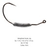 Do It Mold Weighted Hook Jig Sz: 1/16, 1/8, 3/16,