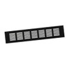60x300mm Air Vent Cover - Aluminium Ventilation Grille - Black