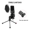 iTek M100 Condenser Microphone - USB, Tripod, Pop Filter and