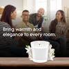 Glade 1-Wick Scented Candle Jar, Clean Linen, Air Freshener Infused