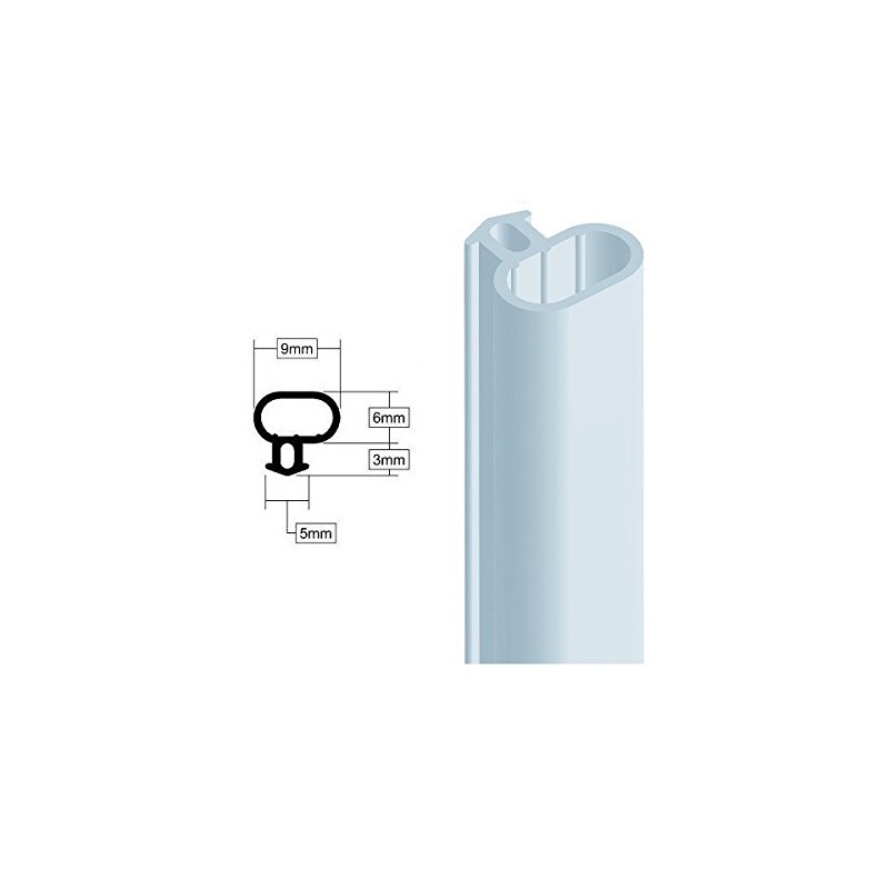 Push Fit Replacement uPVC(PVC) window/door seal - 6M Universal bubble