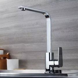 Sym shim Llave Monomando Para Cocinas Modernas 360° Cromo
