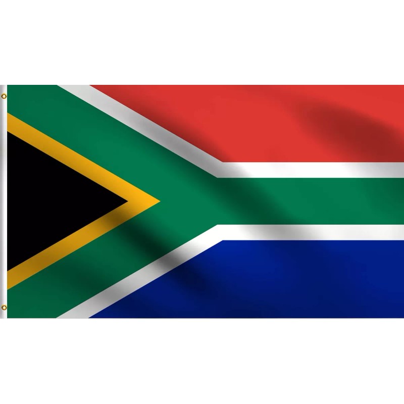 Bandera Pais Sudafrica 1.5m X 90cm South Africa Poliester