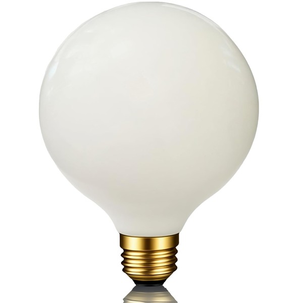 LED Large Globe Light Bulb Dimmable E26, G40 LED Bulb
