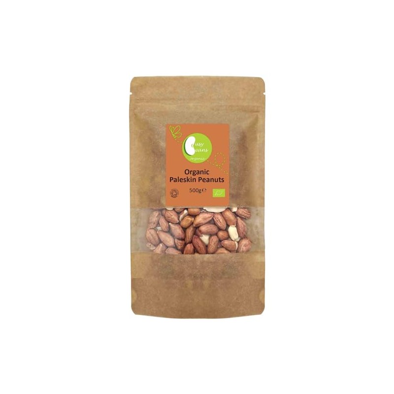Organic Paleskin Peanuts - Certified Organic - by Busy Beans