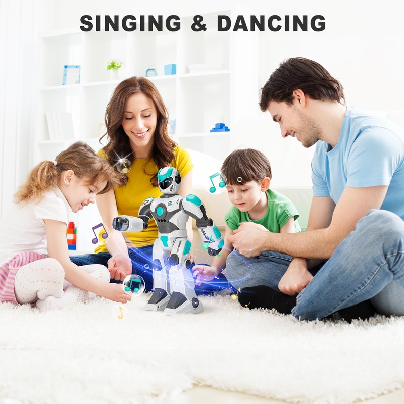 Remote Voice Control Large Robot: 2.4Ghz WiFi Signal Intelligent Programmable