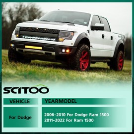 SCITOO 3.5" Front Leveling Kit for 2006-2020 for Dodge for Ram 1500 4x4 Suspension Lift Kit (Black) Leveling Struts