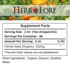 Herb Lore Organic Fennel Tincture - Digestive System Support &