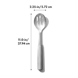 OXO Steel Slotted Serving Spoon