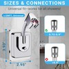 HONGYUETECH Shower Head Holder Adhesive, No-Drill Adjustable Handheld Shower Head