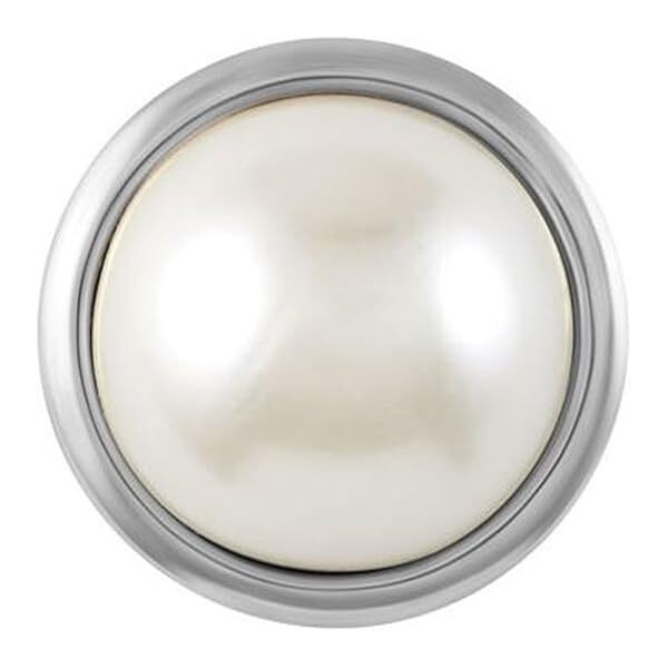 Ginger Snaps Grand White Pearl Snap SN31-21