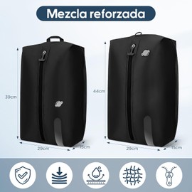 2PCS Bolsa de Compresion Viaje con 17L y 16 L,Airless Bag Reutilizable con ventana transparente,Bolsas Empacar al Vacio Impermeable IPX8,Bolsas de Vacio para Ropa Viajes,Mochila,Bomba Eléctrica