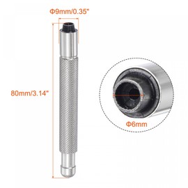 uxcell Watch Crown Winder Tool 6mm Manual Mechanical Winding Instrument Carbon Steel Chrome Plated Watch Repair Helper