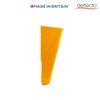 Deflecto Yellow Portrait A4 Wall Mounted Document Holder with Antimicrobial