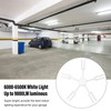 LED Garage Light 100W 6000 To 6500K E27 Base Foldable
