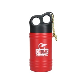 CHUMS CH62-2127 Camper Wave Bottle, 10.1 fl oz (300 ml), Stainless Steel Bottle, Water Bottle, Cup, Tumbler, Tableware, Kitchen Utensils, 10.8 fl oz (300 ml) (R121.6 x White, H17.7 x W 7.4 x D 7 cm)