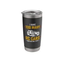 RC Car Racing - Radio Controlled RC Racing - Funny RC Car Stainless Steel Insulated Tumbler