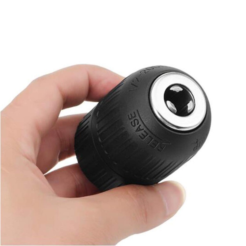 Gasea 2-13mm Capacity Keyless Drill Chuck Quick Change Converter Conversion