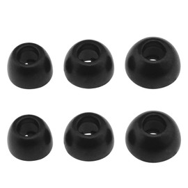 6 Stück Memory Foam Ohrhörer Kompatibel mit JBL Live Pro 2 TWS Kopfhörern Memory Foam Ohrhörer Ersatz Ohrenschützer Ohrstöpsel Schwarz