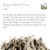 Sage Organic Culinairy Leaves - Gourmet Spice Direct From artisan