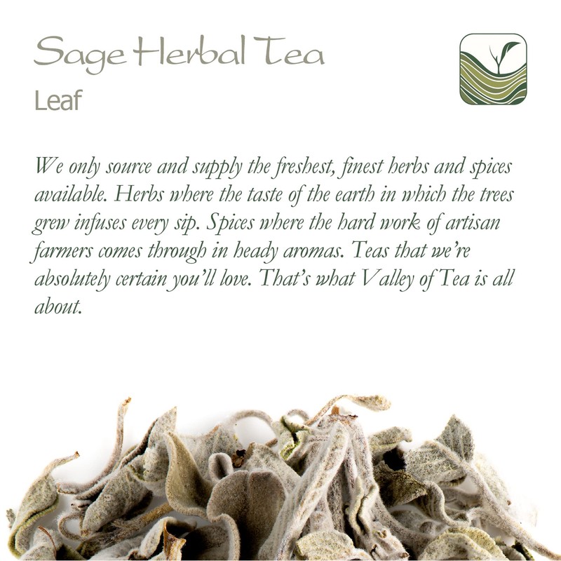 Sage Organic Culinairy Leaves - Gourmet Spice Direct From artisan