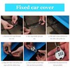 LIANCHEN 2 Pieces 3 mm Anti-Theft Security Cable with Lock,