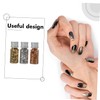 LALAFINA Elegant Gold Foil Flakes Nail Art Decor Glittery Foil